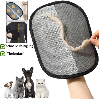 TRAGBARE TIERHAAR-ENTFERNER-HANDSCHUHE
