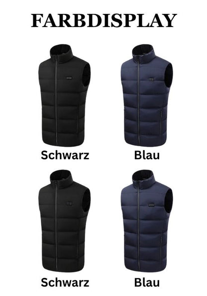 🌡️ 9-Zonen Heizweste für Damen und Herren