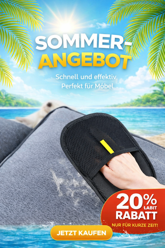 Wiederverwendbarer Tierhaar-Entferner