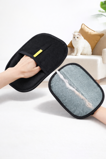 TRAGBARE TIERHAAR-ENTFERNER-HANDSCHUHE