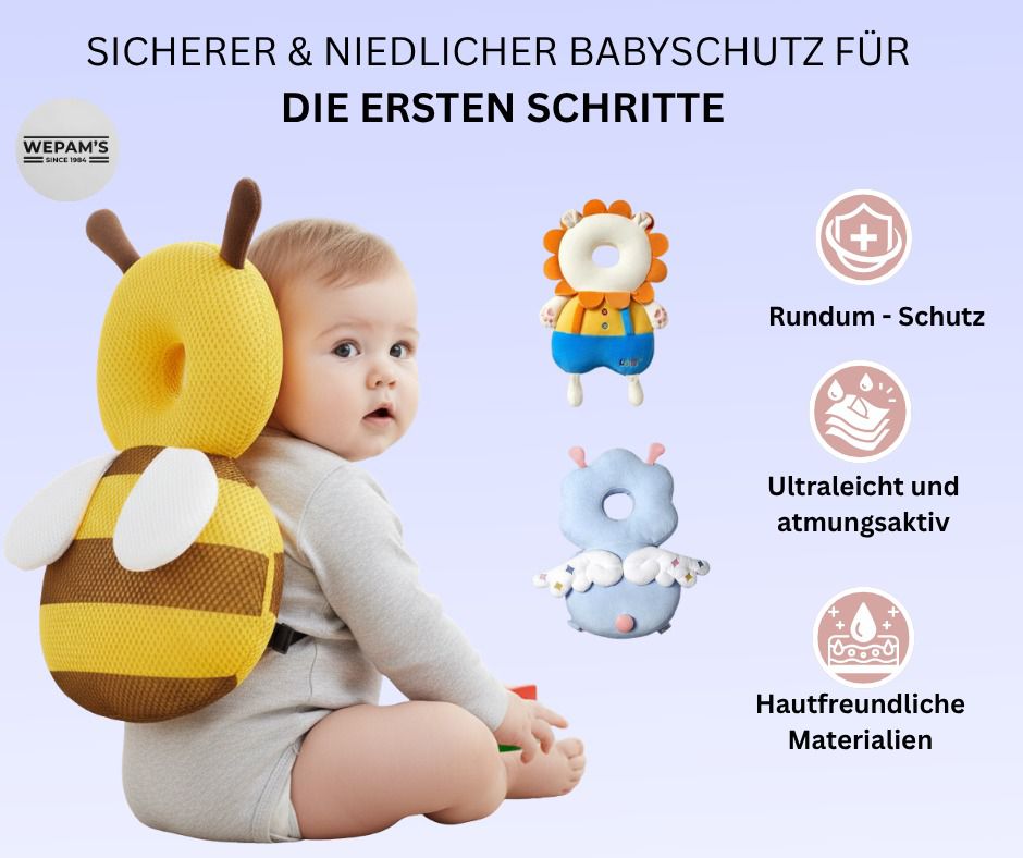 🤎 Baby-Kopfschutz