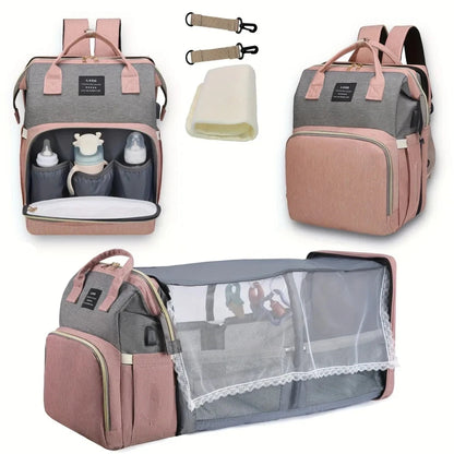 🎒 3 in 1 Faltbare Mama-Tasche
