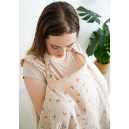 🍼Stilltuch mit Sichtöffnung