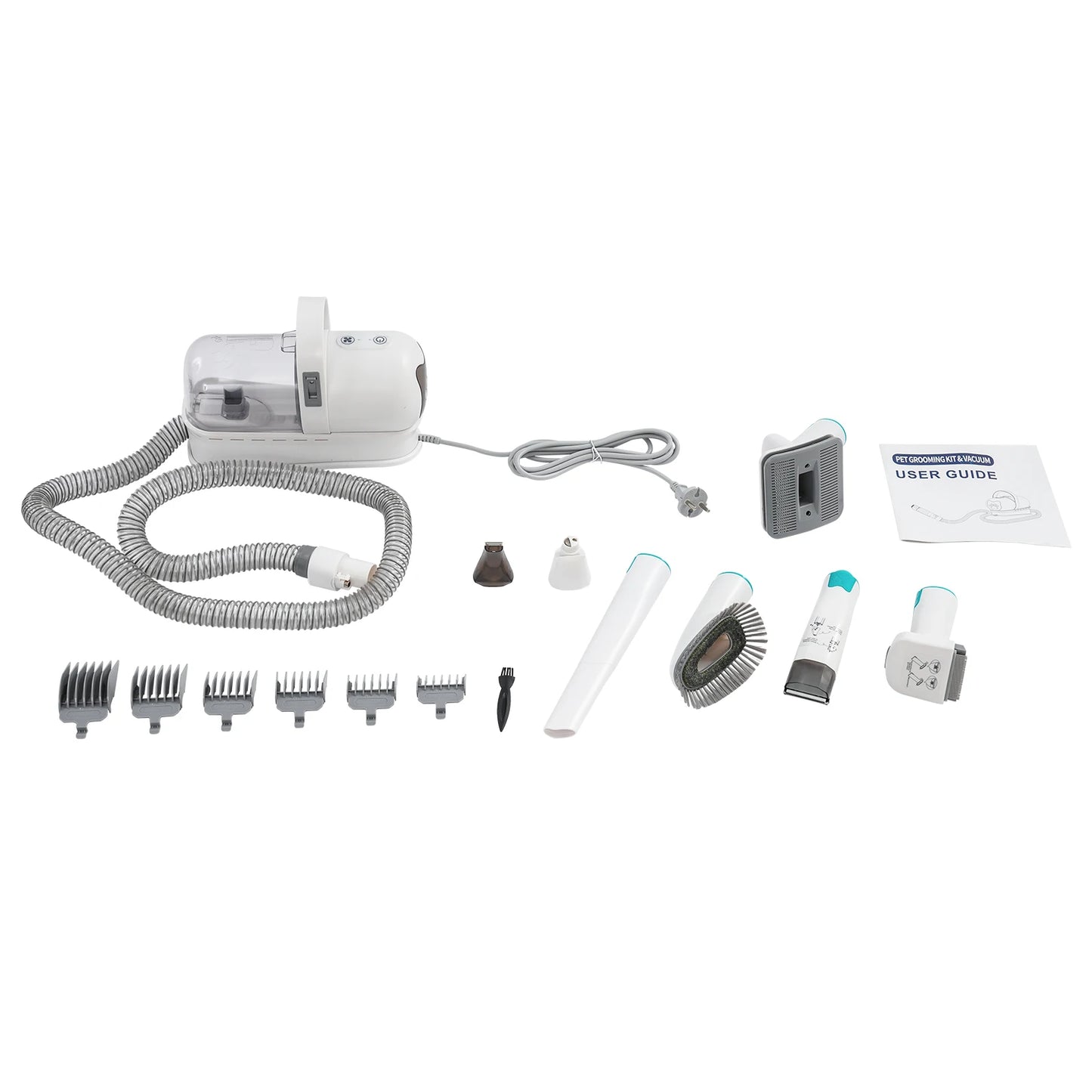 Professioneller Hunde Grooming Staubsauger – Leise & Leistungsstark (7-in-1 Set)