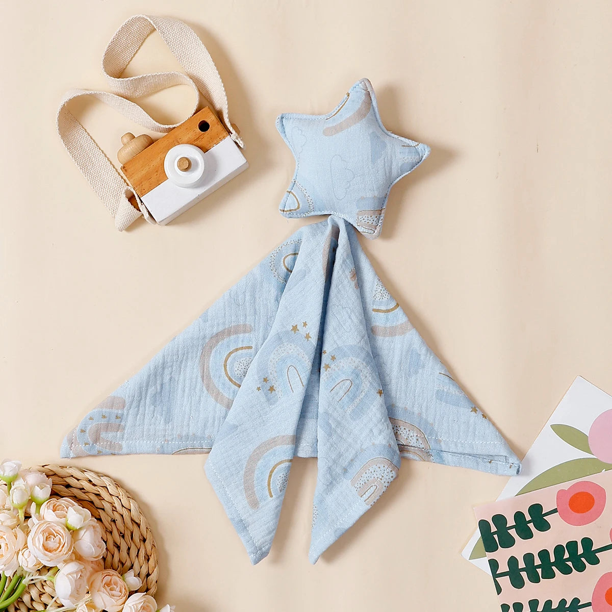⭐️ Beruhigendes Kuscheltuch für Babys