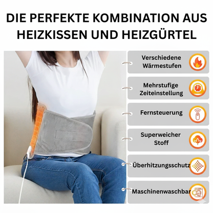 🔥 Elektrischer Rückenwärmer
