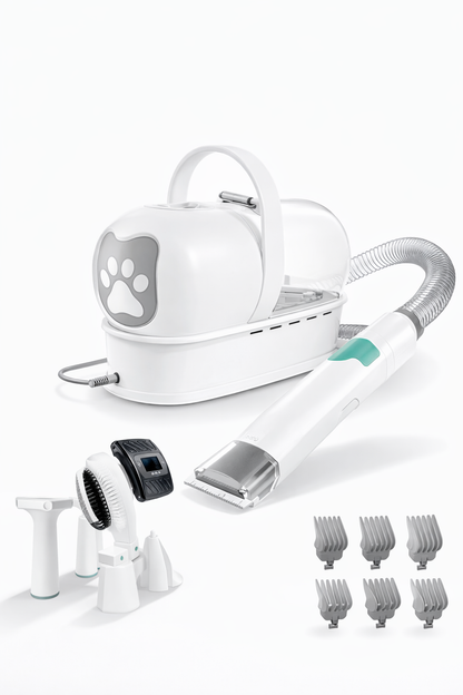 Professioneller Hunde Grooming Staubsauger – Leise & Leistungsstark (7-in-1 Set)